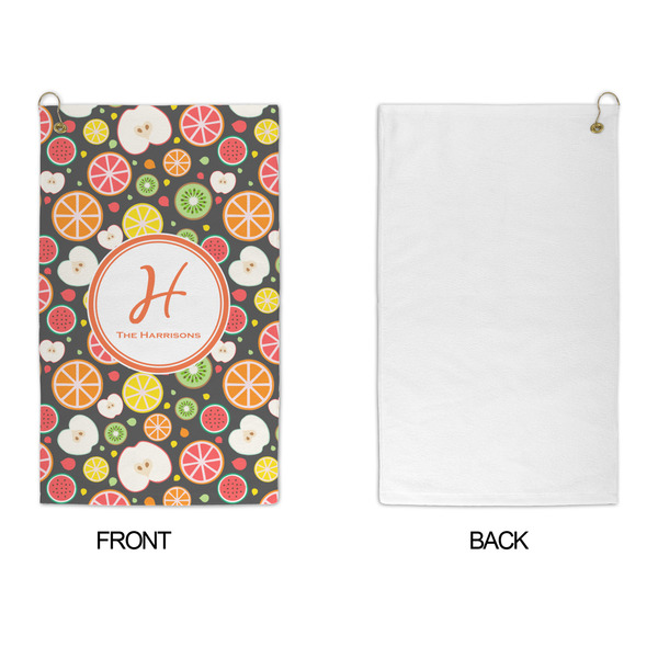 Apples & Oranges Microfiber Golf Towels - APPROVAL