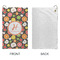 Apples & Oranges Microfiber Golf Towels - Small - APPROVAL
