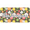 Apples & Oranges Mini/Bicycle License Plate (Personalized)