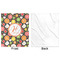 Apples & Oranges Minky Blanket - 50"x60" - Single Sided - Front & Back