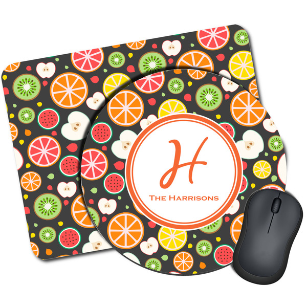 Custom Apples & Oranges Mouse Pad (Personalized)