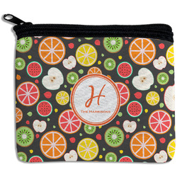 Apples & Oranges Rectangular Coin Purse (Personalized)
