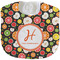 Apples & Oranges New Baby Bib - Closed and Folded