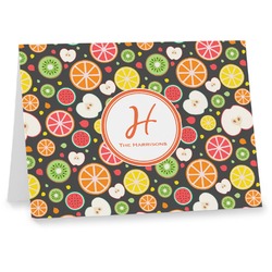 Apples & Oranges Note cards (Personalized)