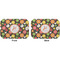 Apples & Oranges Octagon Placemat - Double Print Front and Back