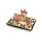 Apples & Oranges Outdoor Dog Beds - Small - IN CONTEXT