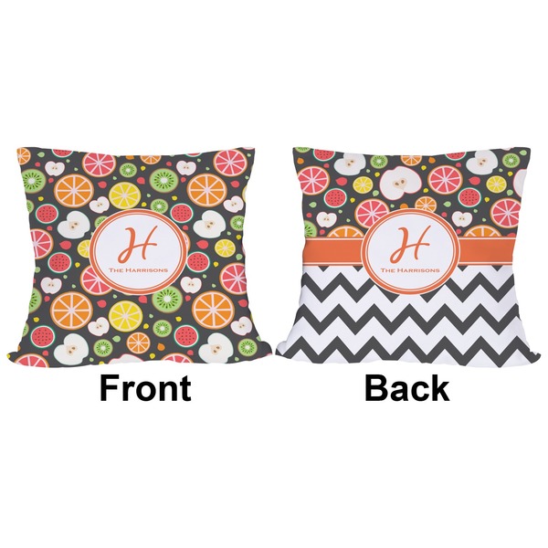 Apples & Oranges Outdoor Pillow - 20x20