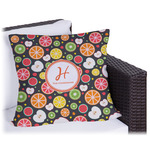 Apples & Oranges Outdoor Pillow (Personalized)