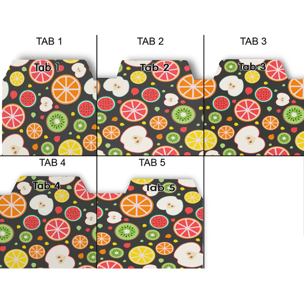 Apples & Oranges Page Dividers - Set of 5 - Approval