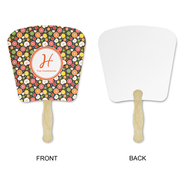 Apples & Oranges Paper Fans - Approval