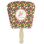 Apples & Oranges Paper Fan (Personalized)