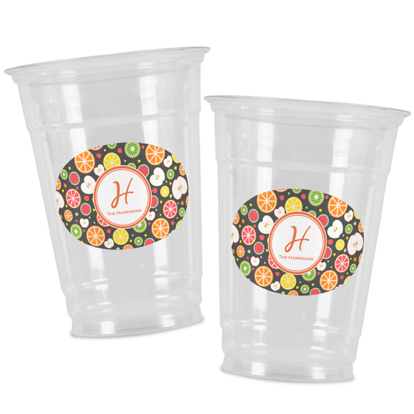Apples & Oranges Party Cups - 16oz - Alt View