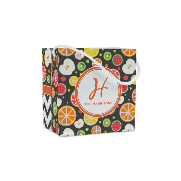 Custom Apples & Oranges Party Favor Gift Bags - Gloss (Personalized)