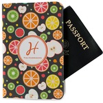 Apples & Oranges Passport Holder - Fabric (Personalized)