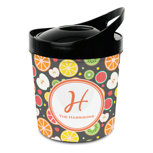 Custom Apples & Oranges Plastic Ice Bucket (Personalized)