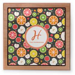 Apples & Oranges Pet Urn w/ Name and Initial