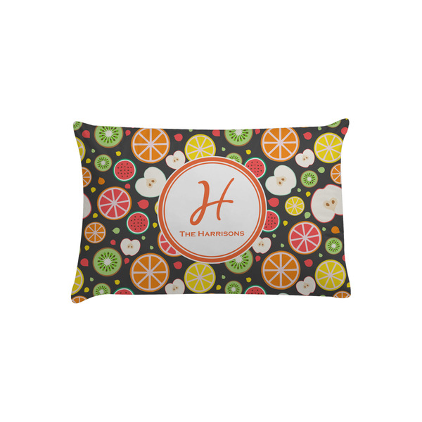 Custom Apples & Oranges Pillow Case - Toddler (Personalized)