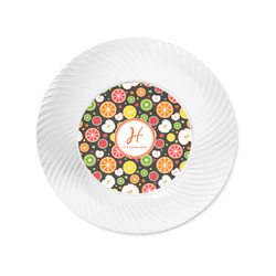 Apples & Oranges Plastic Party Appetizer & Dessert Plates - 6" (Personalized)