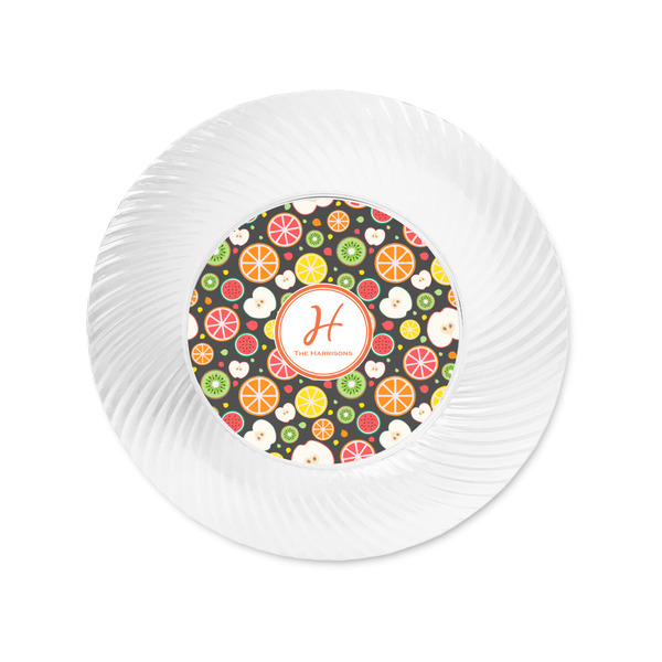 Apples & Oranges Plastic Party Appetizer & Dessert Plates - Approval