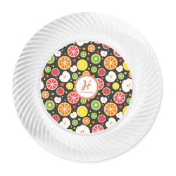 Apples & Oranges Plastic Party Dinner Plates - 10" (Personalized)