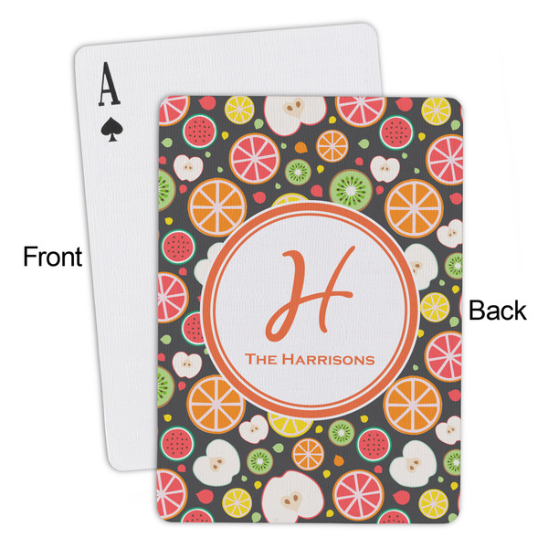 Apples & Oranges Playing Cards - Approval
