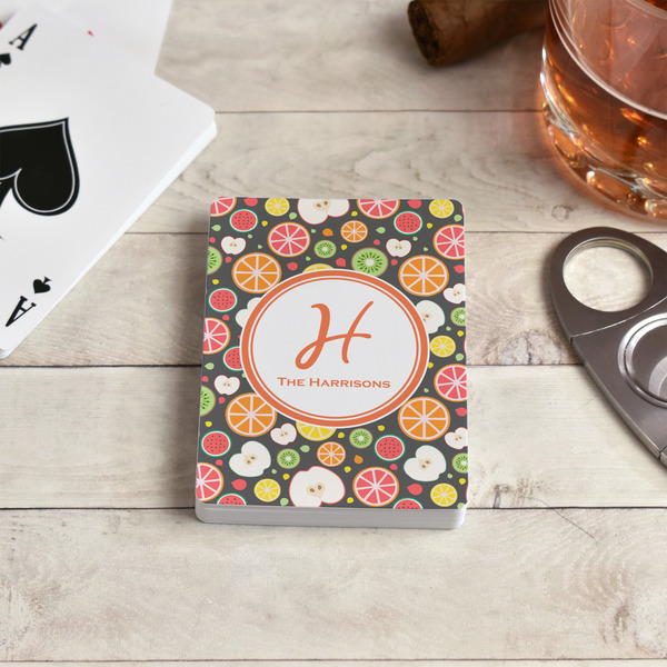 Apples & Oranges Playing Cards - In Context