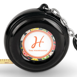 Apples & Oranges Pocket Tape Measure - 6 Ft w/ Carabiner Clip (Personalized)