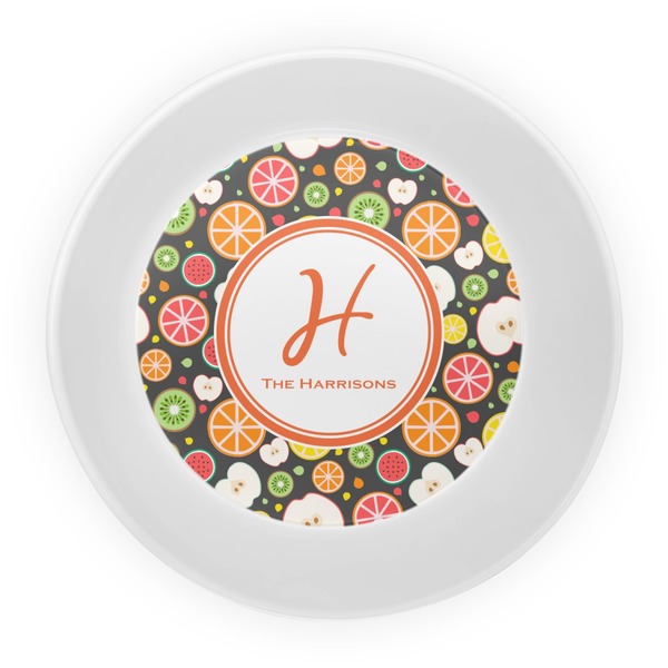 Apples & Oranges Melamine Bowl - Center