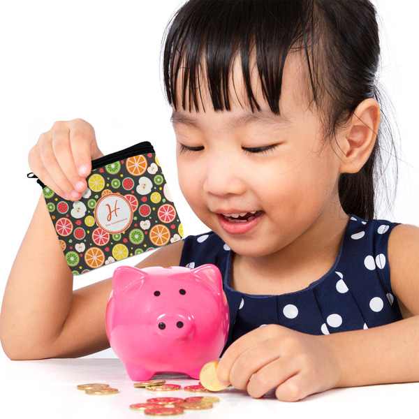 Apples & Oranges Rectangular Coin Purses - LIFESTYLE (child)
