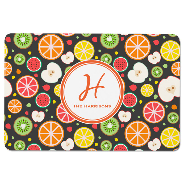 Apples & Oranges Rectangular Fridge Magnet - FRONT