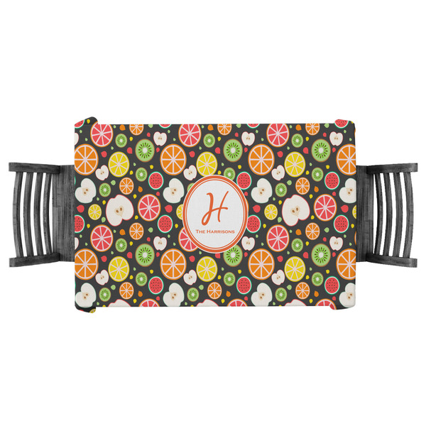 Custom Apples & Oranges Tablecloth - 58"x58" (Personalized)