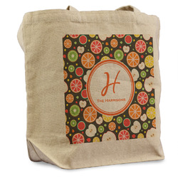Apples & Oranges Reusable Cotton Grocery Bag - Single (Personalized)