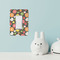 Apples & Oranges Rocker Light Switch Covers - Single - IN CONTEXT