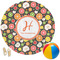 Apples & Oranges Round Beach Towel (Personalized)