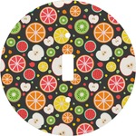 Apples & Oranges Round Light Switch Cover