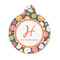 Apples & Oranges Round Pet ID Tag - Small (Personalized)