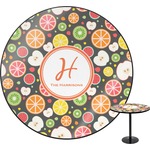 Apples & Oranges Round Table - 24" (Personalized)