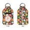 Apples & Oranges Sanitizer Holder Keychain - Small APPROVAL (Flat)