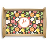 Apples & Oranges Natural Wooden Tray - Small (Personalized)