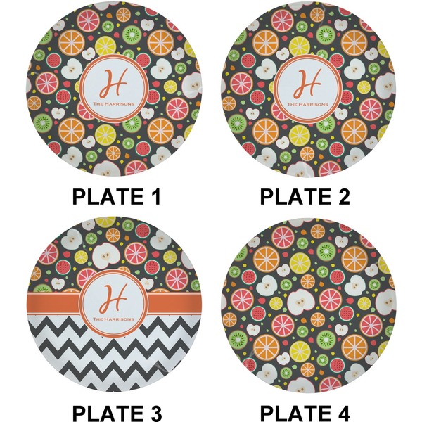 Apples & Oranges Set of Lunch / Dinner Plates (Approval)