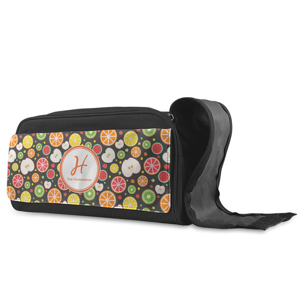 Apples & Oranges Shoe Bags - ANGLE (Open)