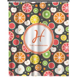 Apples & Oranges Extra Long Shower Curtain - 70"x84" (Personalized)