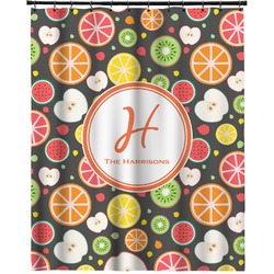 Apples & Oranges Extra Long Shower Curtain - 70"x84" (Personalized)