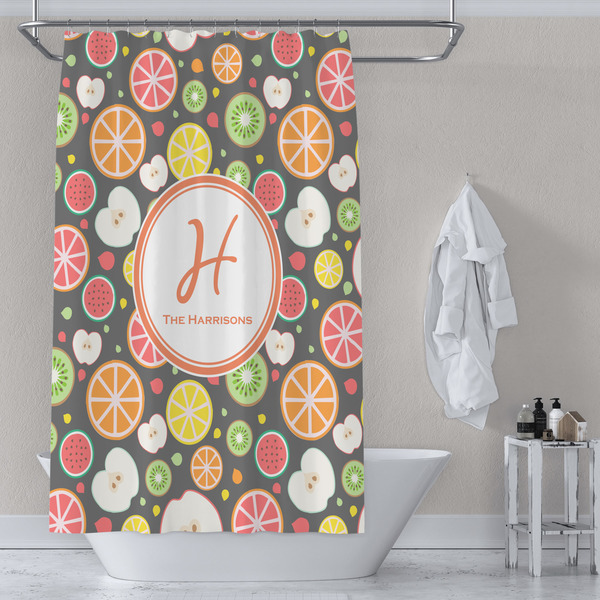 Apples & Oranges Shower Curtain Lifestyle