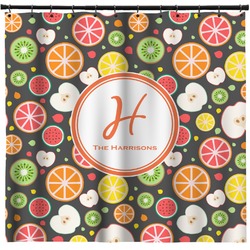 Apples & Oranges Shower Curtain - 71" x 74" (Personalized)
