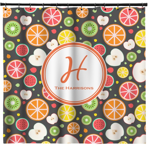 Custom Apples & Oranges Shower Curtain - Custom Size (Personalized)