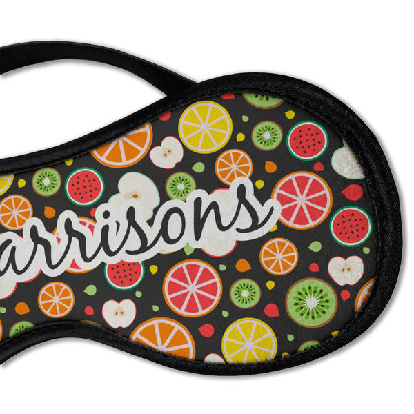 Apples & Oranges Sleeping Eye Mask - DETAIL Large