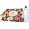 Apples & Oranges Sports Towel Folded with Water Bottle