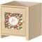 Apples & Oranges Square Wall Decal on Wooden Cabinet