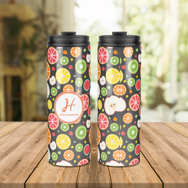 Apples & Oranges Stainless Steel Tumbler - Lifestyle